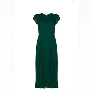 💚NWOT Reformation Gavin Dress Emerald